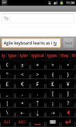 Agile Keyboard Free screenshot 3