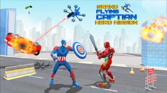 Flying Captain Hero mission screenshot 2