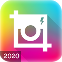 Square No Crop Photo Editor, Picture Collage Maker Icon