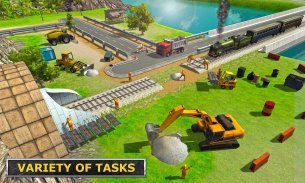 Railroad Tunnel Construction Sim: Train Games screenshot 3