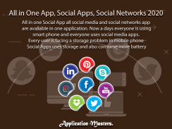 All in One App, Social Apps, Social Networks 2020 screenshot 0