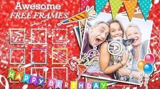 Buon compleanno Photo Maker screenshot 6