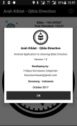 Arah Kiblat - Qibla Direction screenshot 2