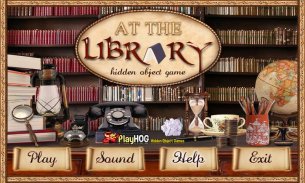 At the Library Free New Hidden Object Games screenshot 1