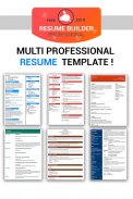 Resume Builder CV Template screenshot 3