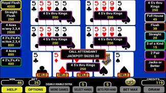 Five Play Poker screenshot 2