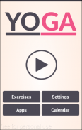 Các bài tập Yoga screenshot 0