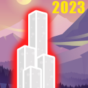Shaky Tower. Relax builder 2D Icon