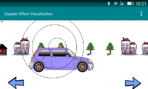 Doppler Effect Visualization screenshot 2