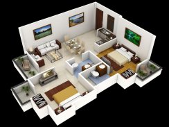 3d Home designs layouts screenshot 0