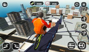 Rooftop Bicycle Stunt & Racing screenshot 16