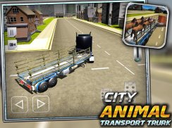 City Animal Truck Tranport screenshot 5