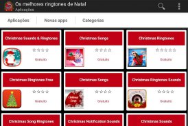 Os melhores ringtones de Natal screenshot 2