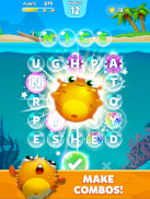 Bubble Words: Trò chơi ô chữ - Đào tạo não screenshot 4