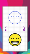 How to draw emoticons, emoji screenshot 0