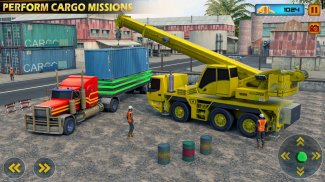Lourde Grue Simulateur 2018 - Construction Sim screenshot 7