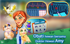 Dr. Cares - Amy's Pet Clinic screenshot 1