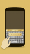 ai.keyboard Gold theme screenshot 2