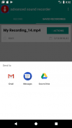 Advanced sound recorder screenshot 4