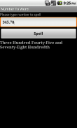 Spell Numbers screenshot 0