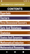 MATHEMATICS COMPENDIUM - FREE VERSION screenshot 4