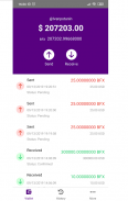 BFXWallet screenshot 2