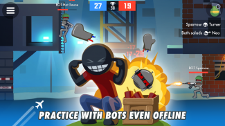 Stick Combats: Multiplayer Stickman Battle Shooter screenshot 7