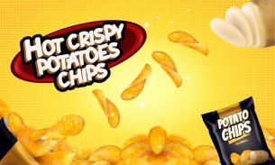 Hot Crispy Potatoes Chips: Chips Factory Game screenshot 4