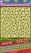 Manic Maze - Maze escape screenshot 3