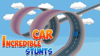 Unmöglich Tracks Stunt Rampe Car Driving Simulator screenshot 11