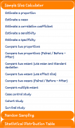 Statistics and Sample Size screenshot 3