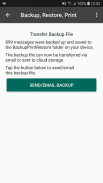 Print Text Messages (Backup, Restore & Print) screenshot 6