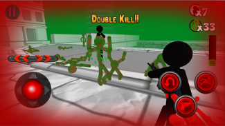 Stickman vs Zombies 3D screenshot 4