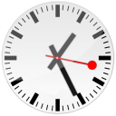 Pad Clock: Swiss Clock Icon