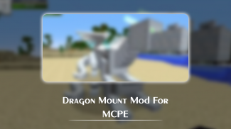 Dragon Mount Mod for MCPE screenshot 2