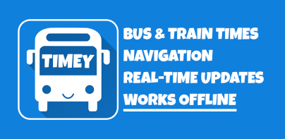 Timey: Bus & Train Timetables