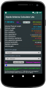 Dipole Antenna Calculator Lite screenshot 0