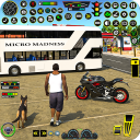 US Bus Simulator 3d Bus Games Icon