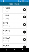 Learn Latvian - 50 languages screenshot 11