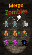 Tumbuhkan Zombie - Gabungkan Zombies screenshot 1
