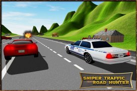 Sniper Traffic Road Hunter 3D screenshot 4