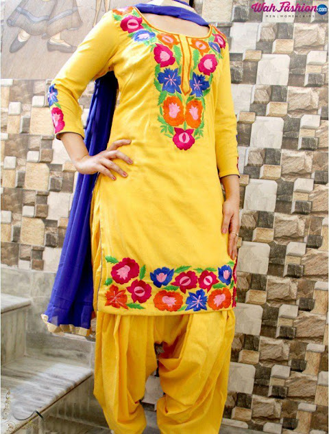 Beautiful punjabi suit. Plane jaam silk... - Arha's Clothing | Facebook