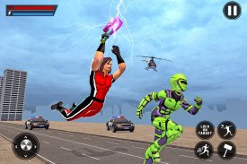 Light Speed Hammer Hero: City Rescue Mission screenshot 9