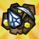 Dust and Diamonds: Incremental Mining Puzzle Icon