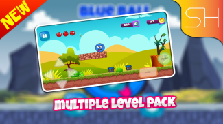 blue ball adventures jungle screenshot 1