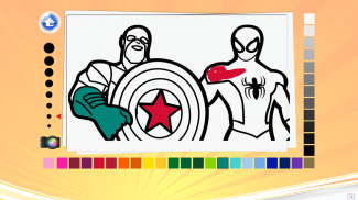 Superhero Coloring Book - Kids screenshot 9