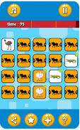 Animal Pairs Memory - Matching Puzzle Games screenshot 4