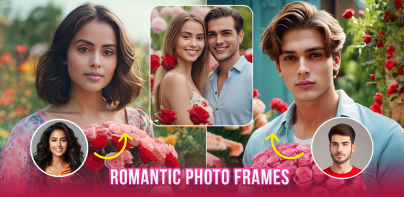 Romantic Photo Frames: Face AI