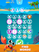 Bubble Word لعبة الكلمات - كلمة البحث ولعبة الدماغ screenshot 7