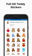 Teddy Bear Stickers for Whatsapp (WAStickerApps) screenshot 0